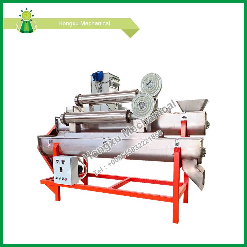 Pengering auger atas dan bawah